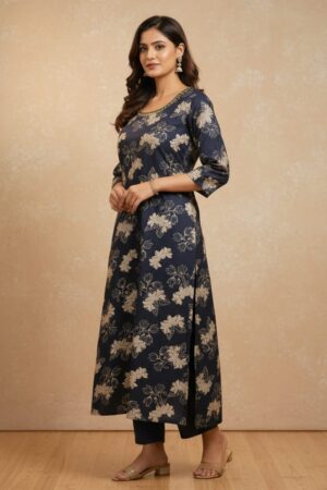 dark blue salwar